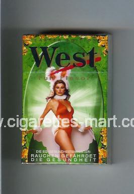 West (collection design 9A) (Easter Edition / Full Flavor) ( hard box cigarettes )