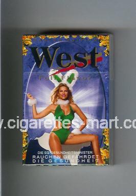 West (collection design 9C) (Easter Edition / Full Flavor) ( hard box cigarettes )