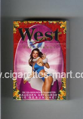 West (collection design 9E) (Easter Edition / Full Flavor) ( hard box cigarettes )