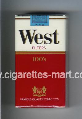 West (design 1) (Filters) ( soft box cigarettes )